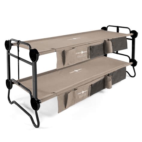 Bunk bed camping cots - The term “bunk bed” refers to a type of bed where two single bed frames are stacked on top of one another, making two berths occupy the floor space of one. Usually, …